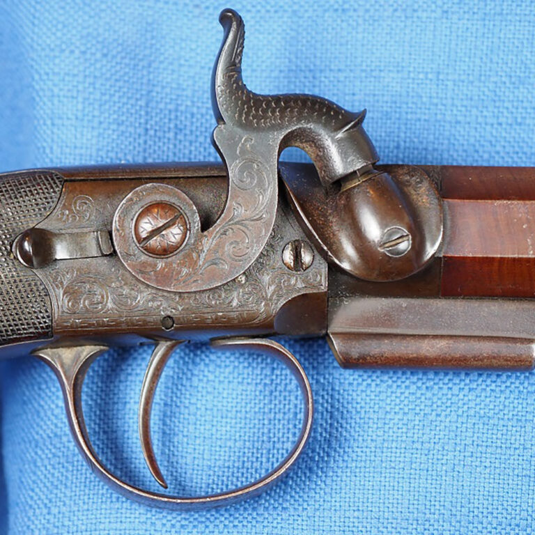 percussion coat pistol from Manton & Co of Calcutta
