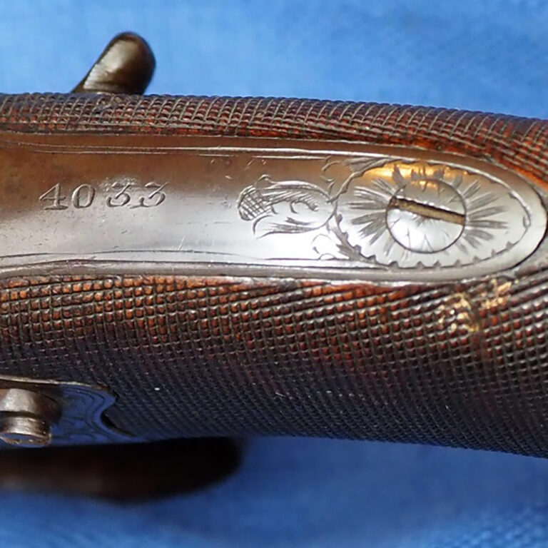 percussion coat pistol from Manton & Co of Calcutta