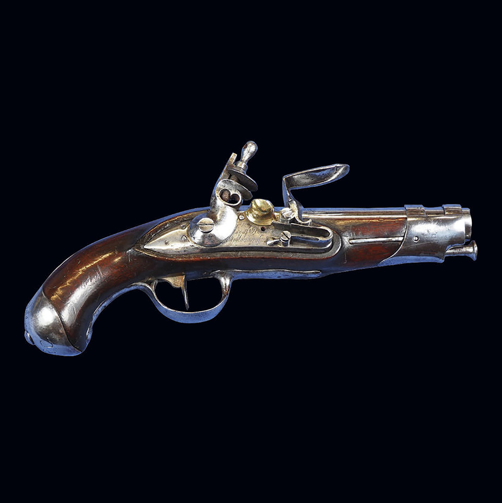 French Gendarmerie flintlock pistol