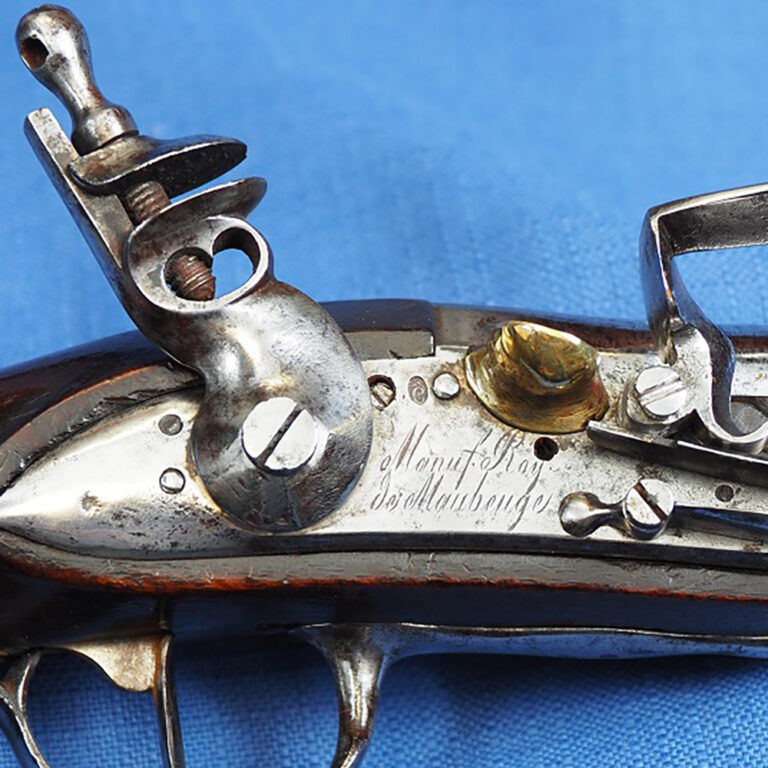 French Gendarmerie flintlock pistol