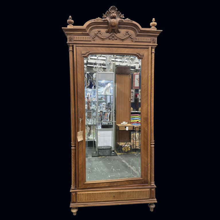 Henri II walnut armoire