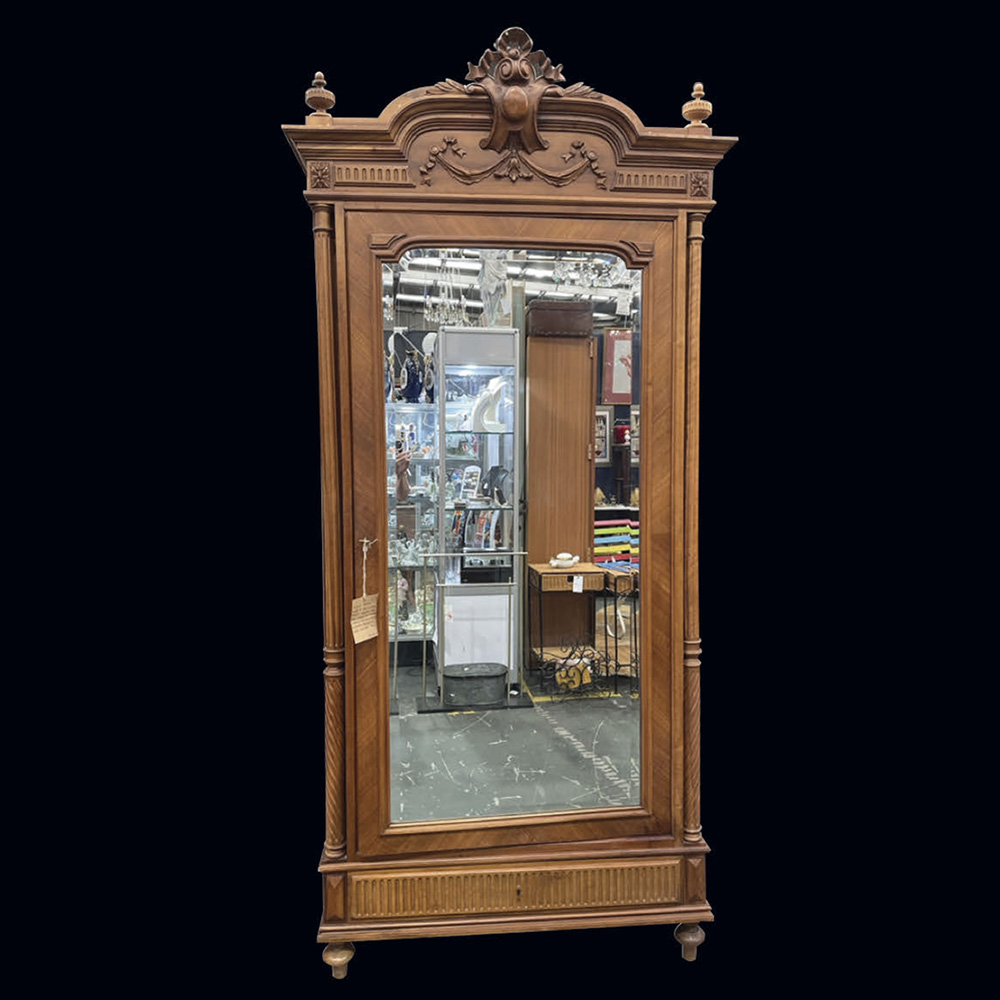 Henri II walnut armoire