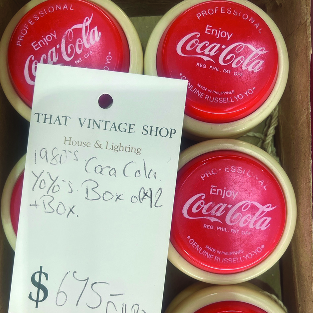 1980s Coca-Cola yoyos