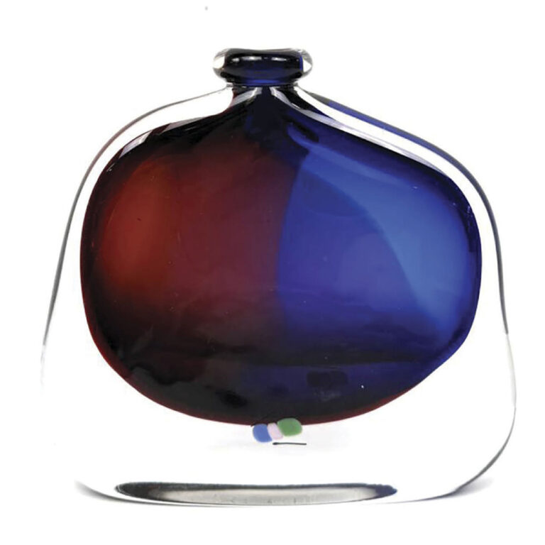 Sommerso studio glass vase