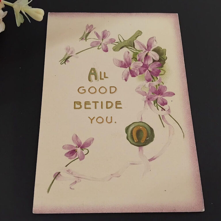 vintage christmas card