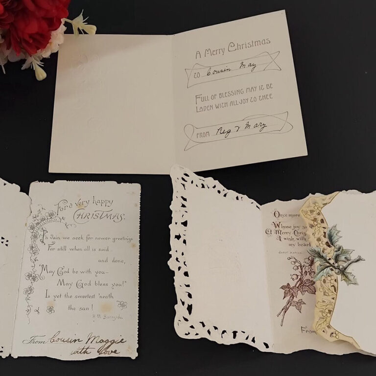 vintage christmas card