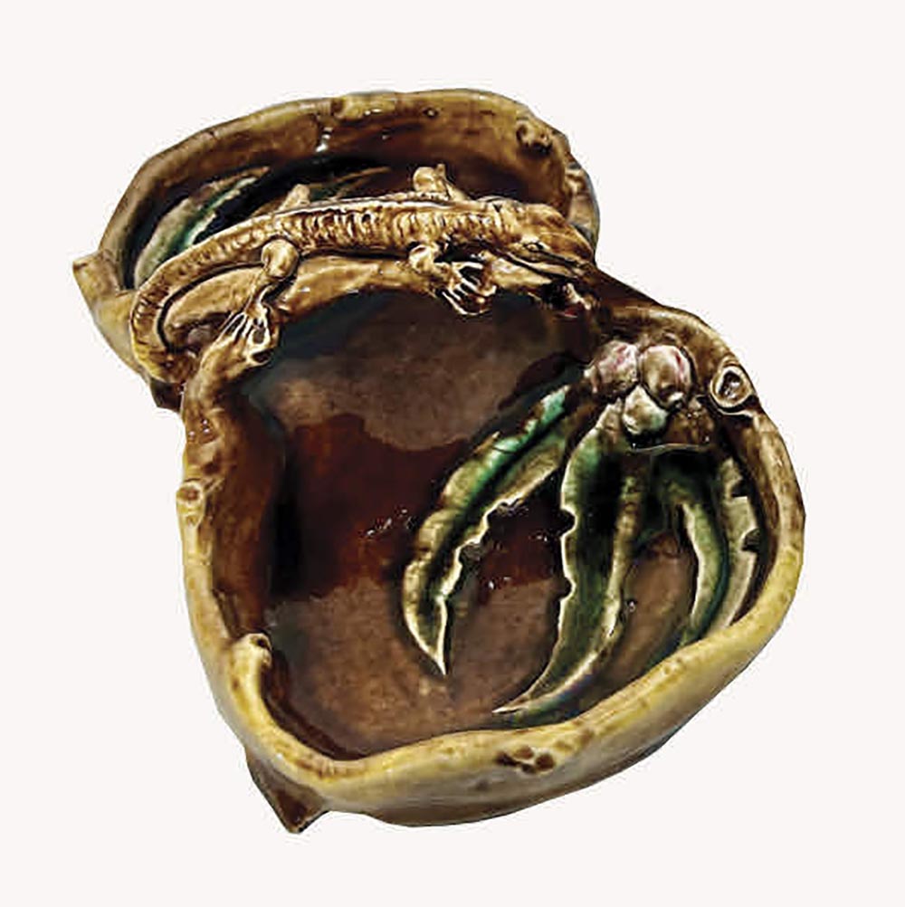 Australian Harvey School pottery basket