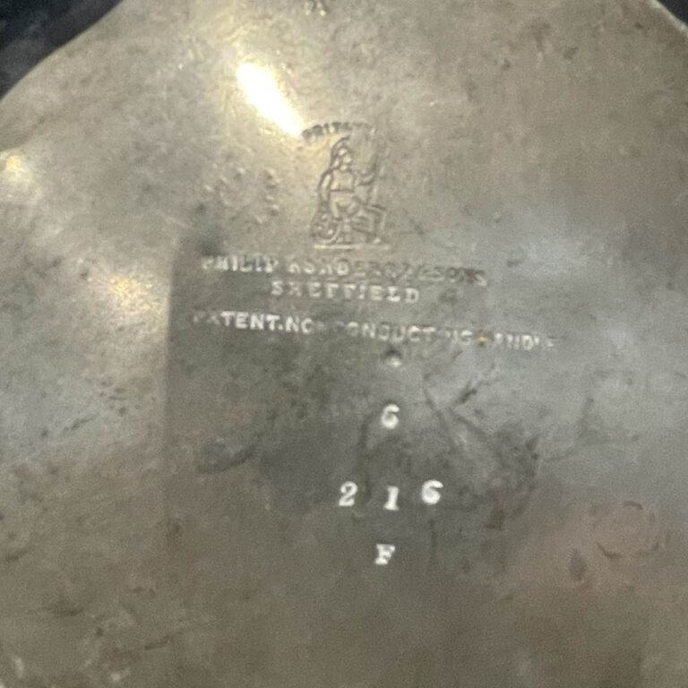 19th century pewter coffee pot