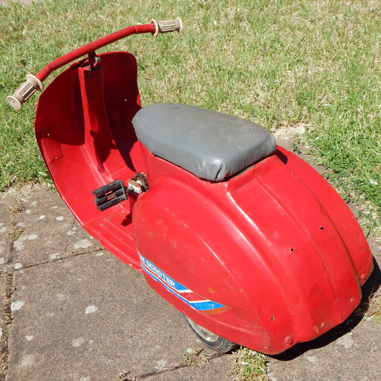 vintage vespa scooter