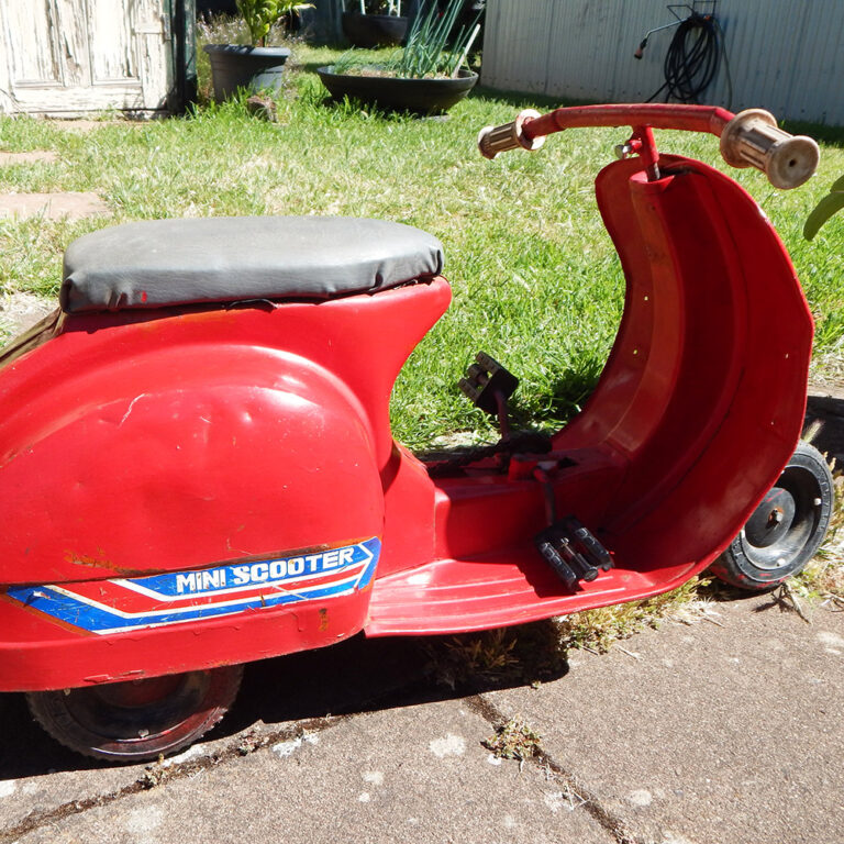 vintage vespa scooter