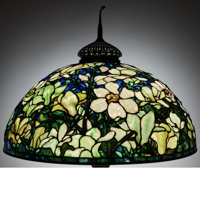 Tiffany Magnolia floor lamp