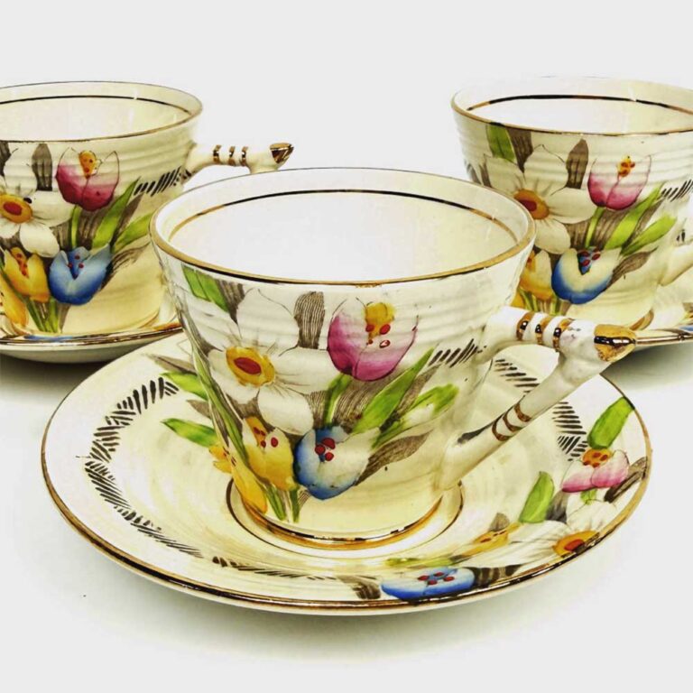 Pheonix Ware 'Bouquet' Demitasses Coffee Service
