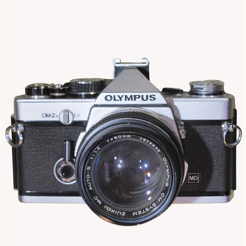 Olympus OM2N SLR camera