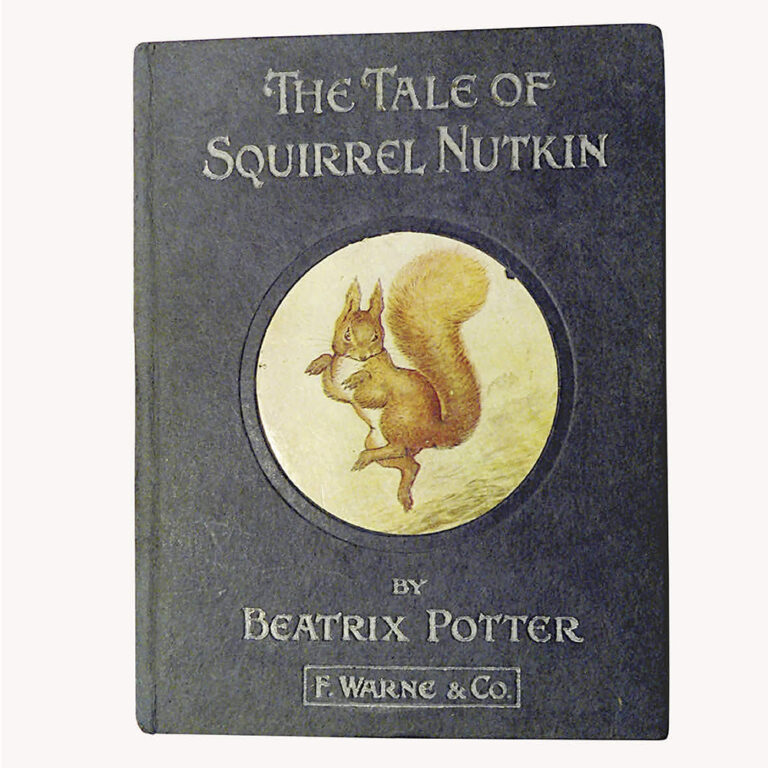 Beatrix Potter, The Tale of Squirrel Nutkin vintage book