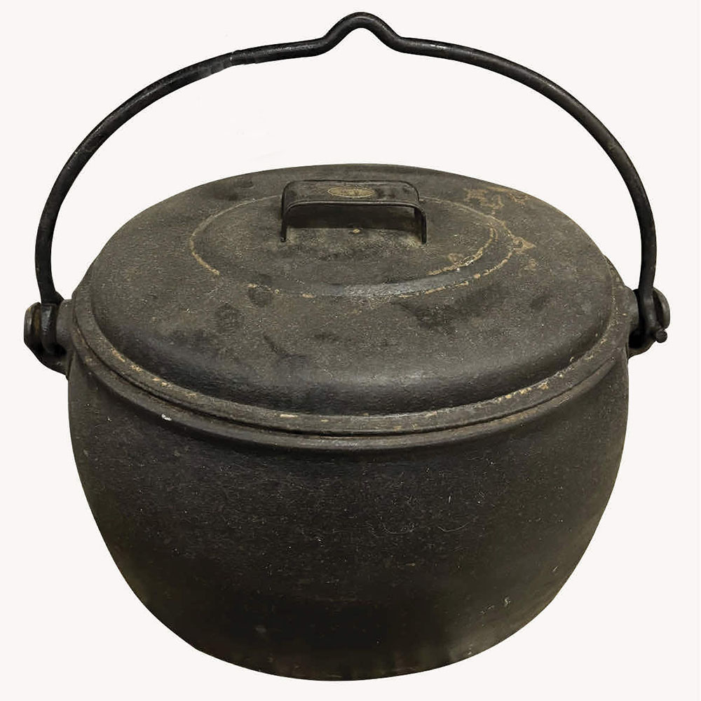 Clark & Co three gallon cast iron boiler
