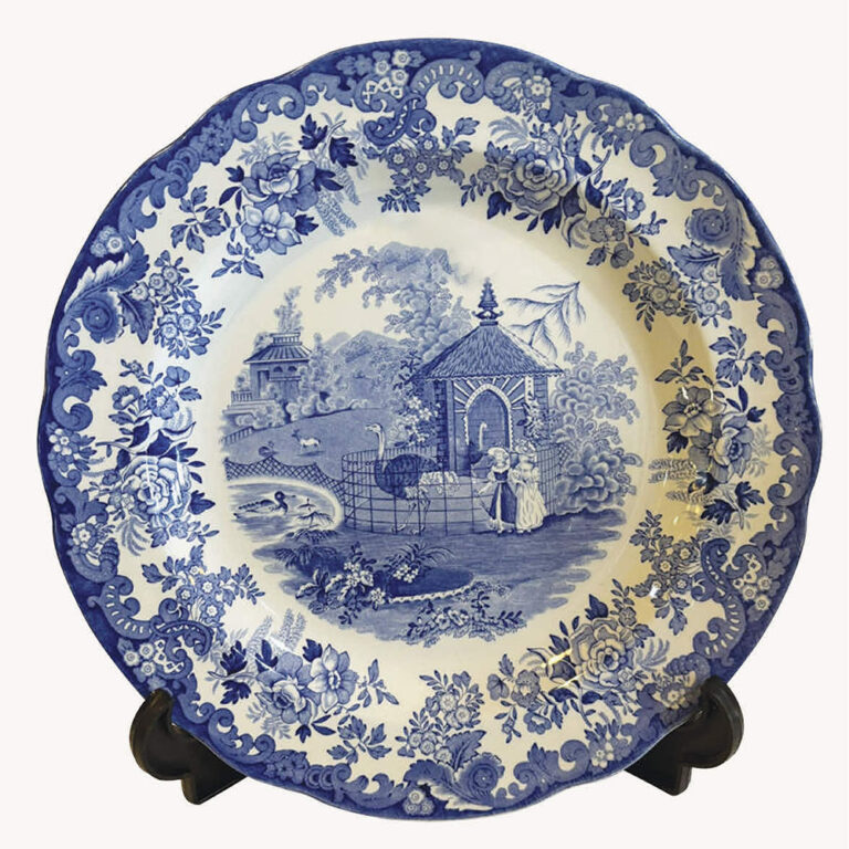 Copeland Spode blue and white plate