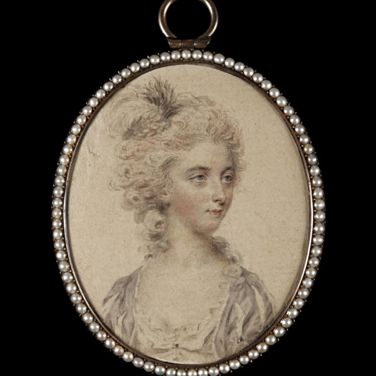 miniature portrait john smart for christian dior