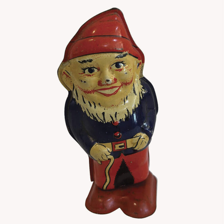 Windup tin plate gnome