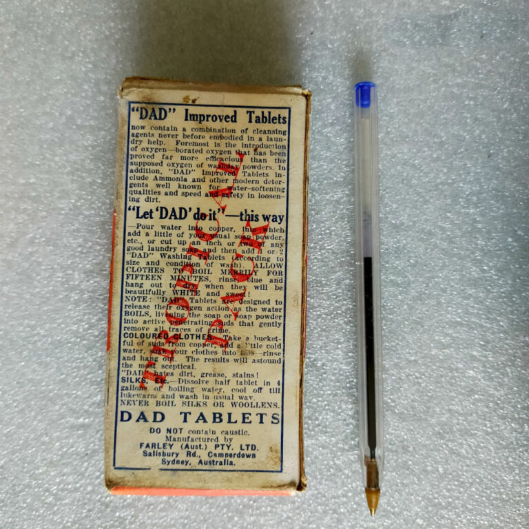 Vintage kitchenalia ammonia tablets