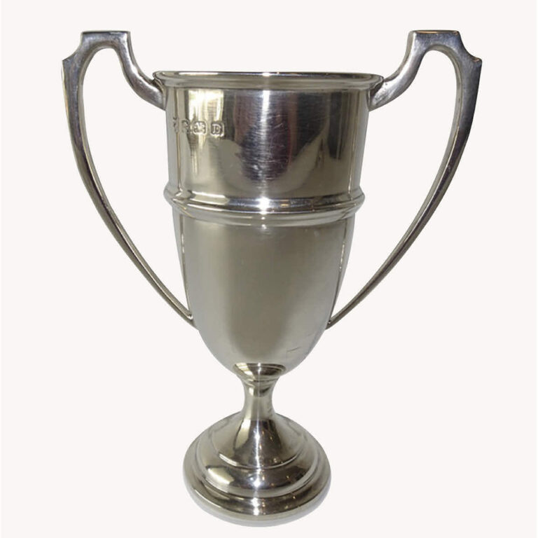 Art Deco sterling silver trophy cup