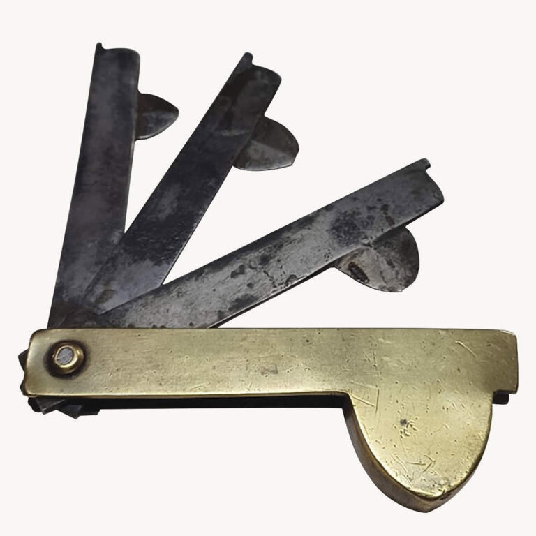 Vintage medical tool, veterinary fleam