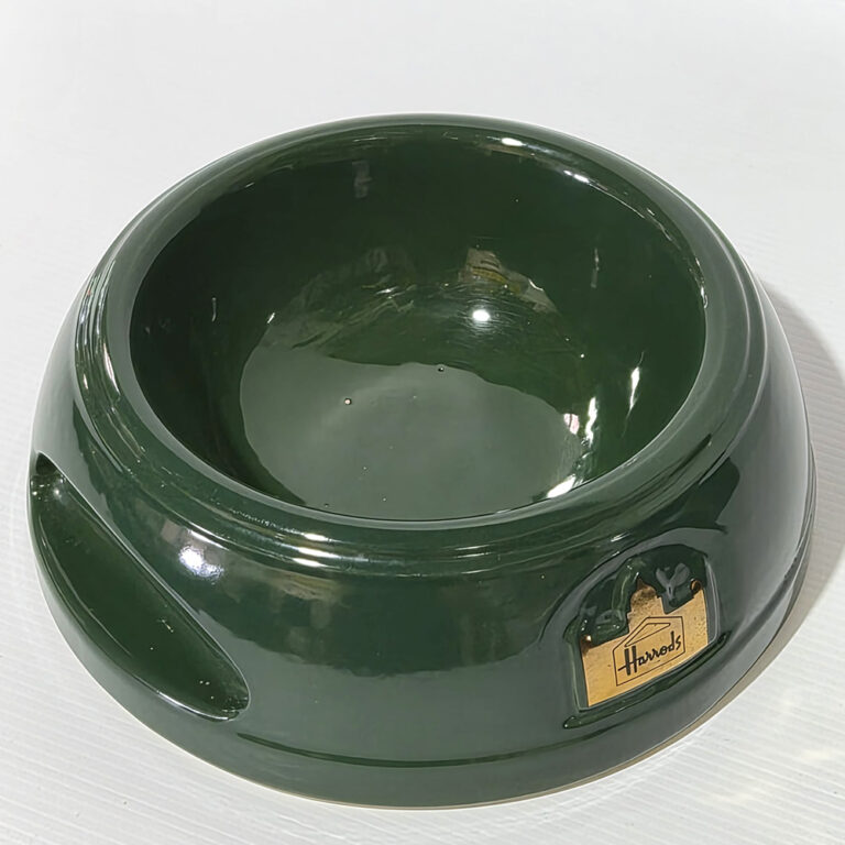 Harrods china pet food bowl