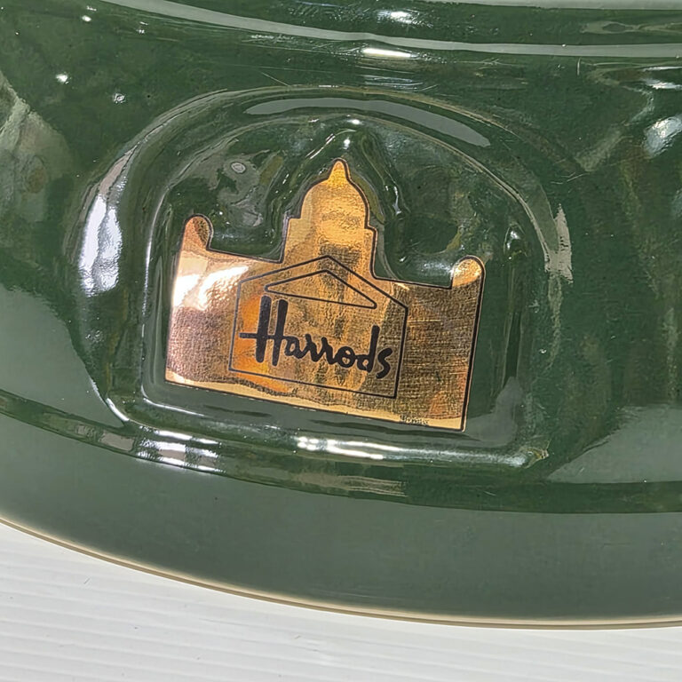 Harrods china pet food bowl