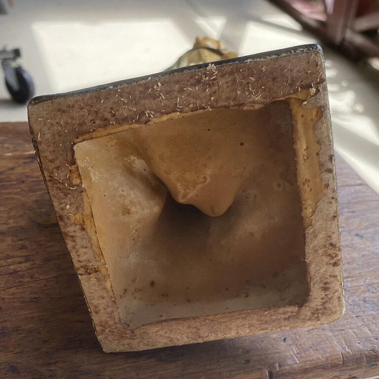 Early celluloid advertising figurine For Drambuie