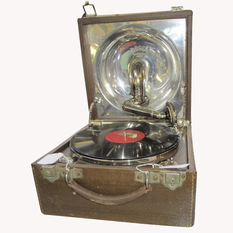 Decca ‘Wash Basin’ portable gramophone
