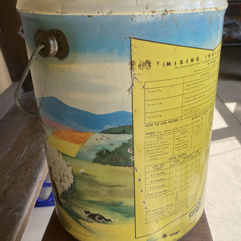 Early Australian drum for Phen Drench