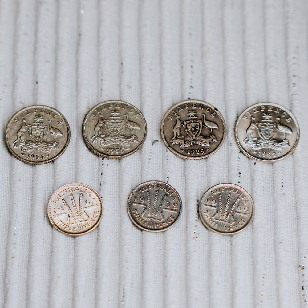 Christmas Pudding coins