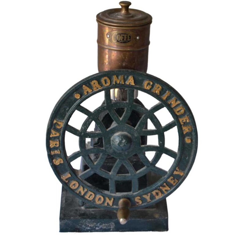 Pioneer coffee grinder - Aroma London, Sydney and Paris. A small bench top grinder from an International company with a Sydney based company.