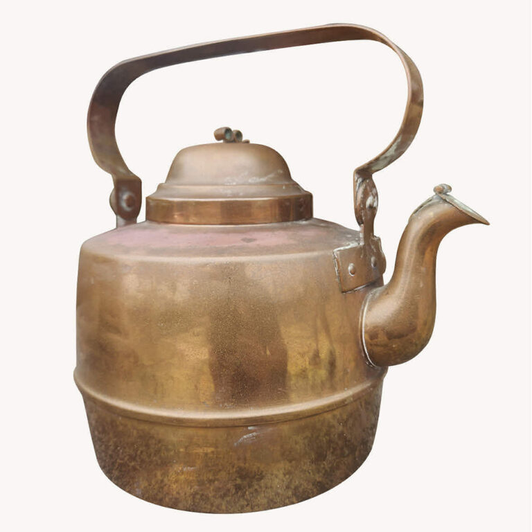 Gorgeous old copper kettle