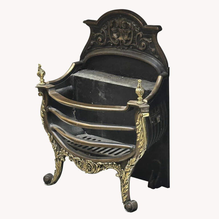 Georgian cast iron fire insert c.1810