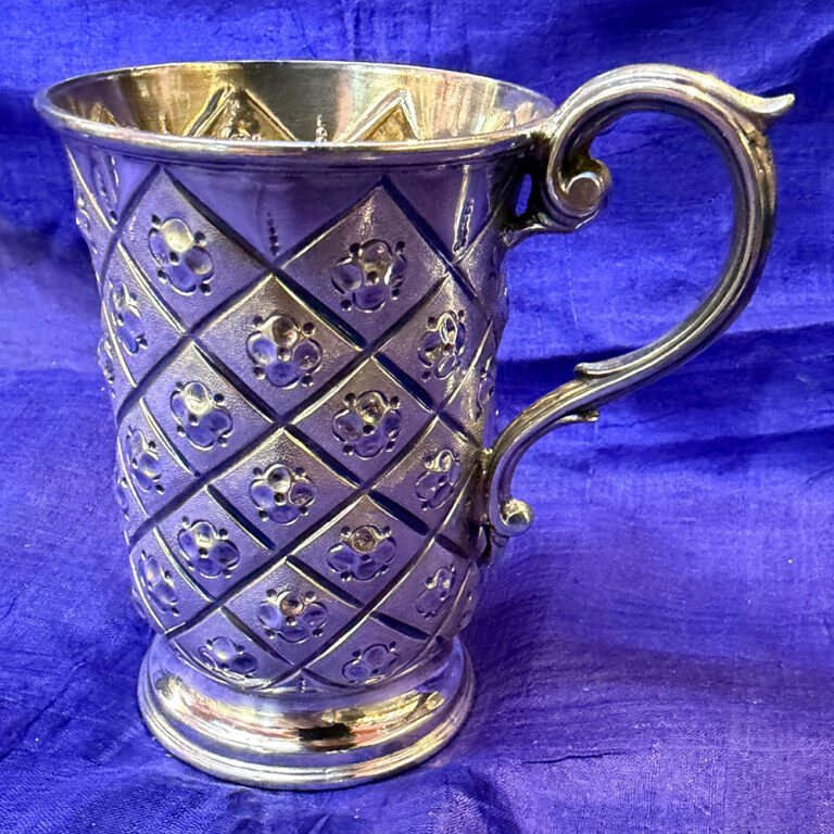 Sterling silver mug