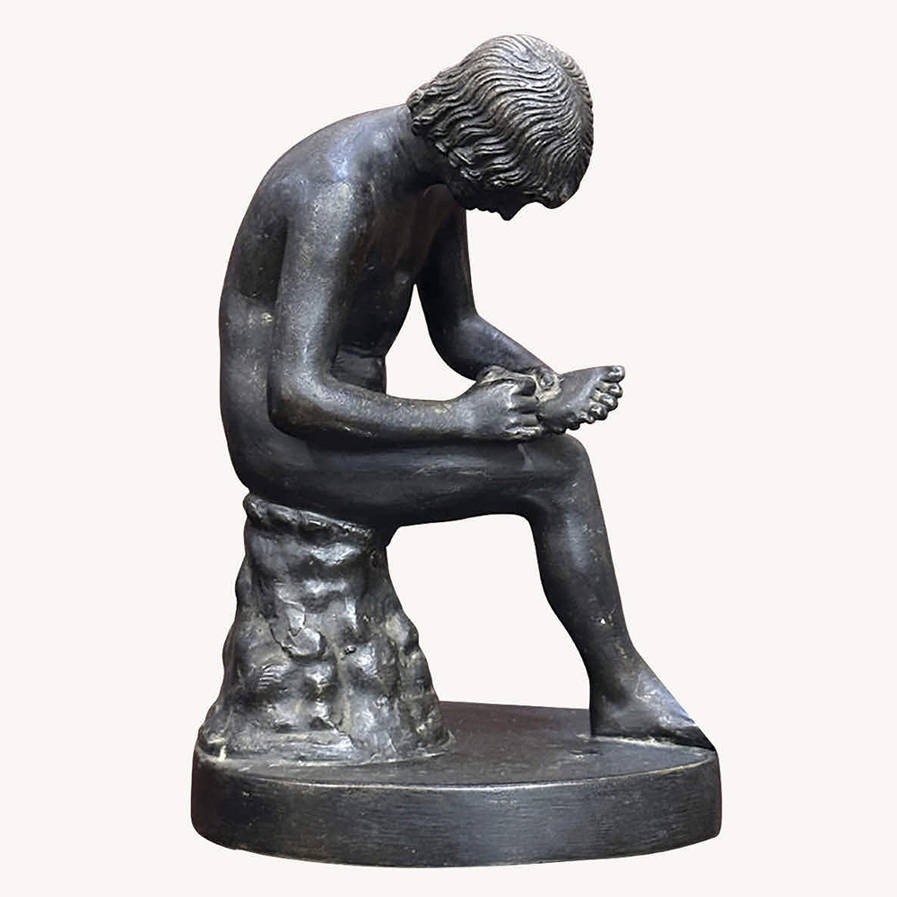 Grand Tour bronze figure ‘Spinario’ c.1860