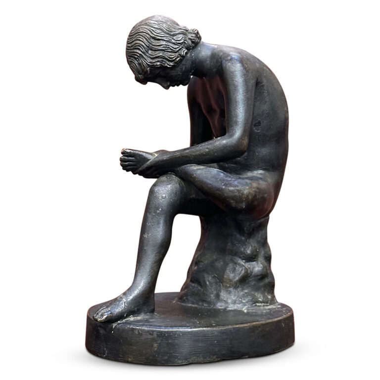 Grand Tour bronze figure ‘Spinario’ c.1860