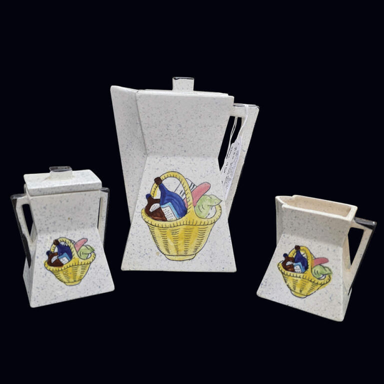 Japanese ceramic trio