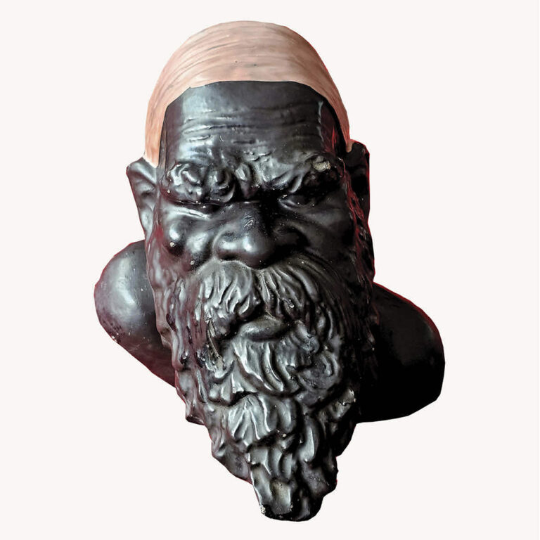 Well modelled Takas Aboriginal head