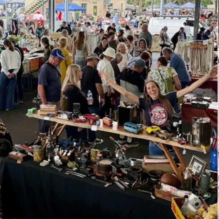 150 treasure stalls at Collectorama, Nambour Showgrounds, Qld