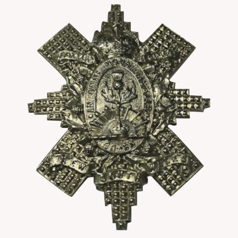 Lanark & Renfrew Scottish cap badge