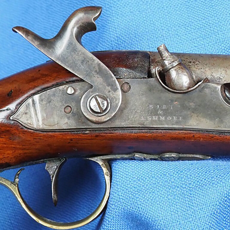 Pair of Bird & Ashmore percussion livery conversion pistols