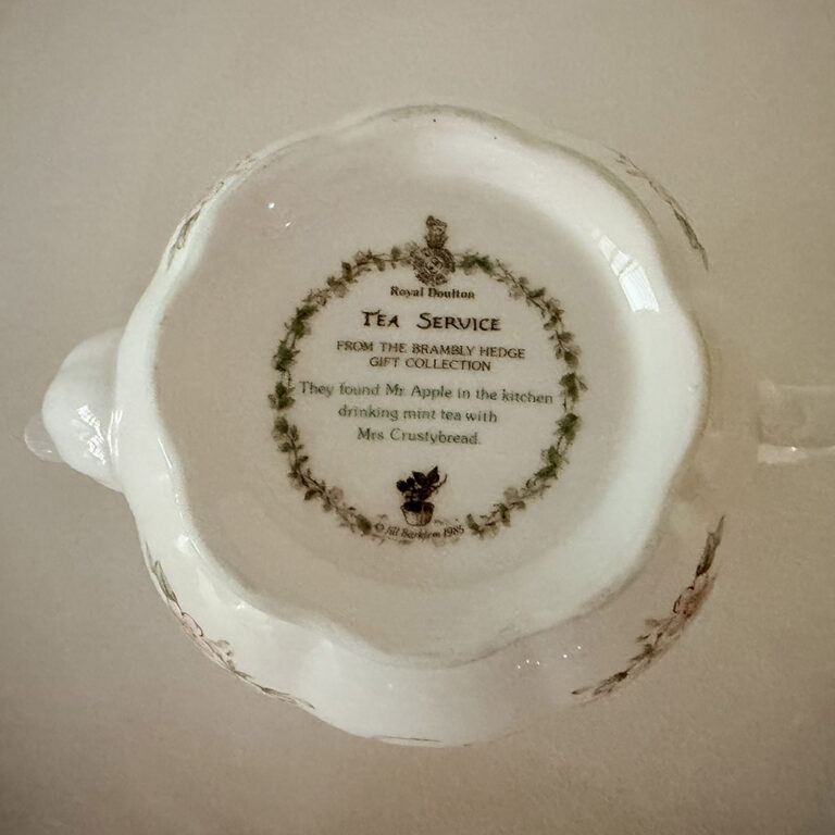 Royal Doulton Brambly Hedge teapot