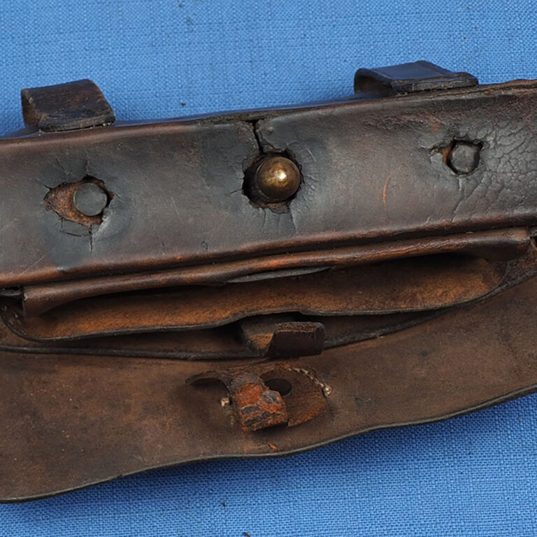 Gaylord Burnside Civil War cartridge box