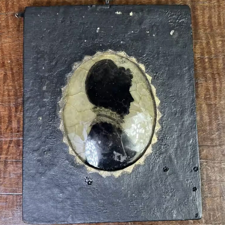 Portrait miniature of a lady, c.1785