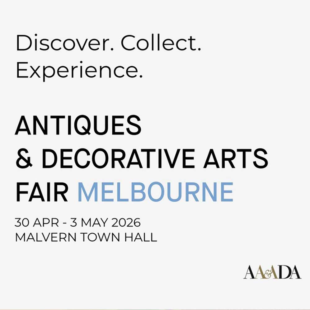 Antiques and Decorative-Arts Fair, Melbourne.