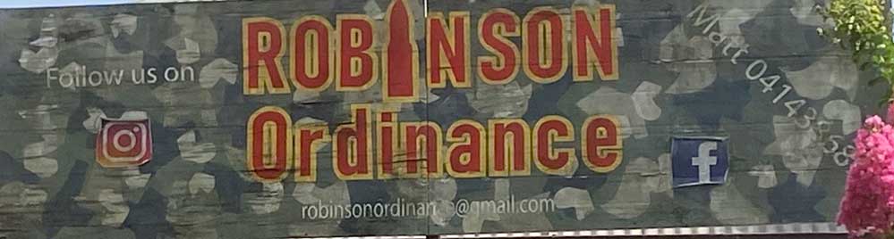 Robinson Ordinance garagenalia, Morpeth, NSW