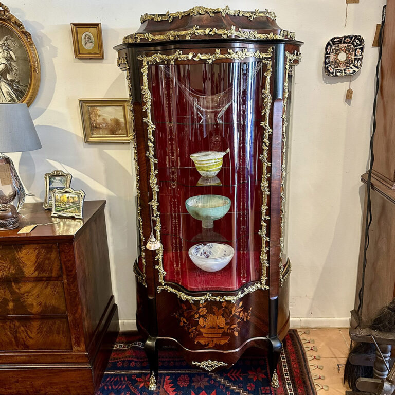 Louis XV style vitrine