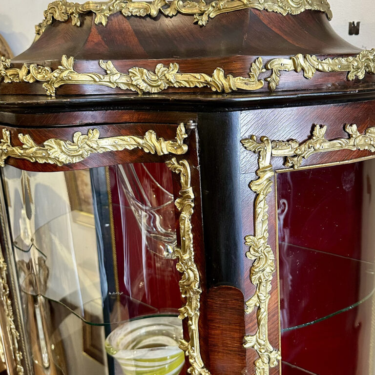 Louis XV style vitrine