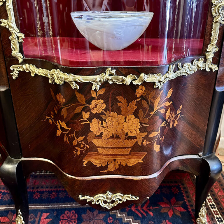 Louis XV style vitrine